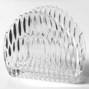 Princess House genuine Lead Crystal Napkin Holder